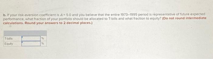 U.S. equity market and the standard deviation of that excess return Suppose
