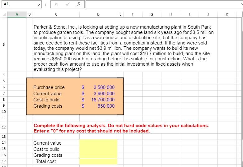 ***PLEASE INCLUDE EXCEL FORMULAS WITH ANSWER FOR THUMBS UP RATING. I