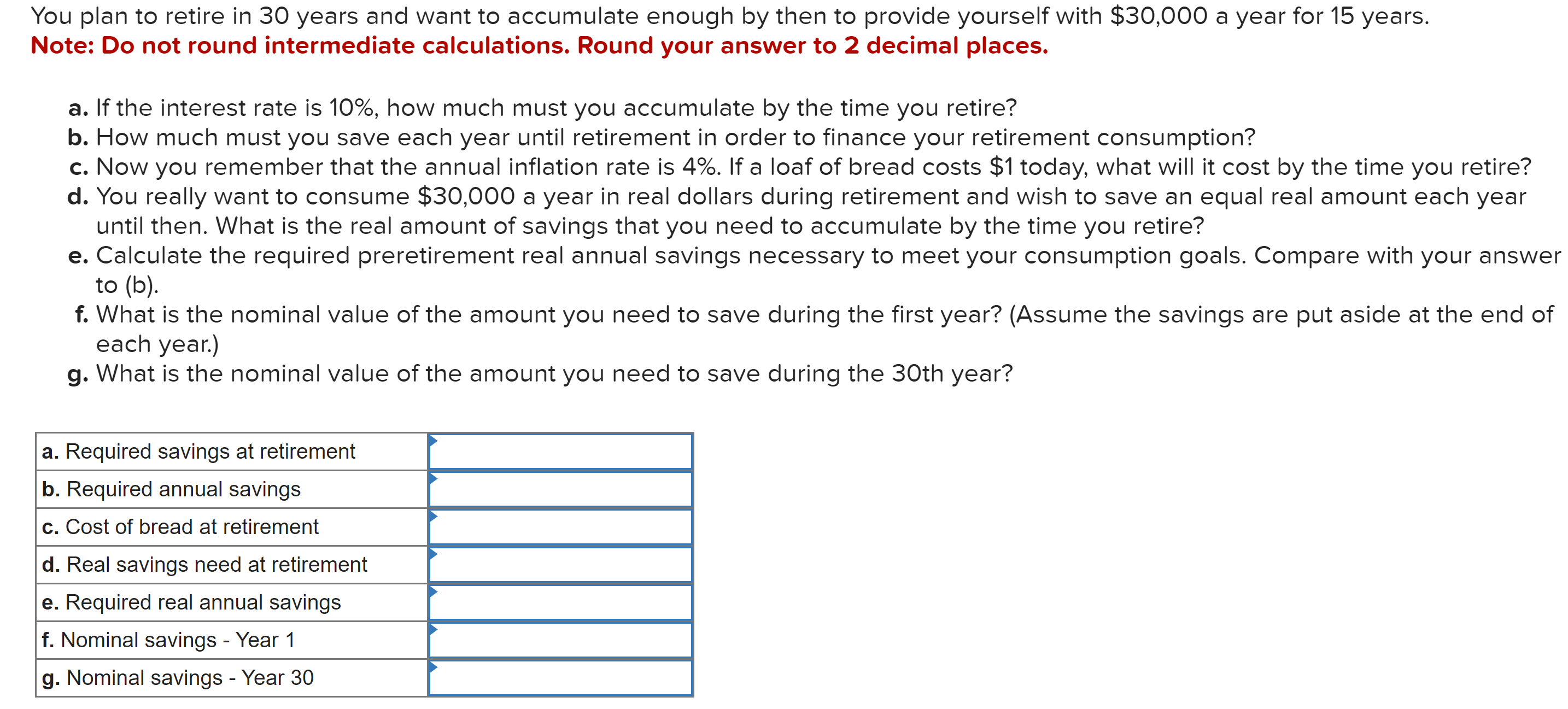 I need this back fast with work and proper rounding You plan