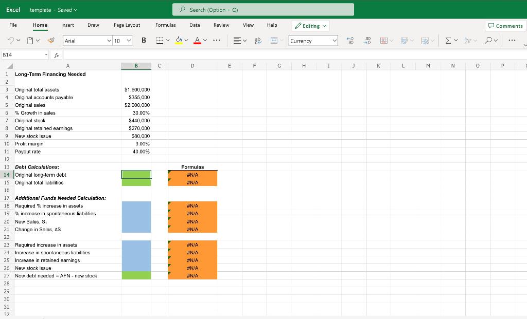 Wallace Landscaping's total assets were $1.6 million and its accounts payable were