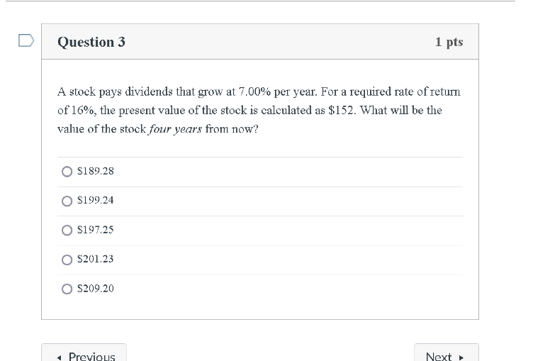 company announces to pay constant annual dividends of $6.00 and you calculate