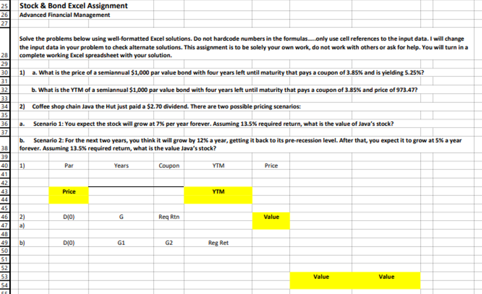  I need to see excel references in solution in order to