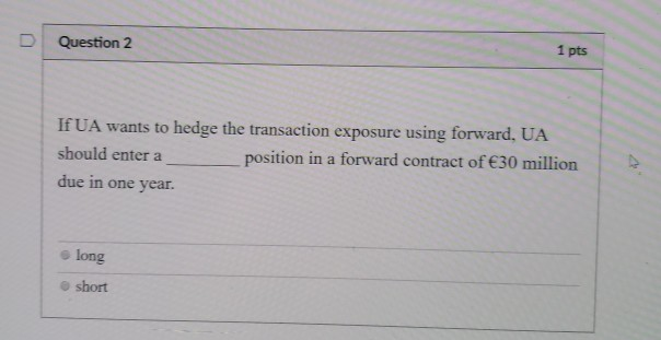 are based on the followving information: UA purchased an aircraft from Airbus