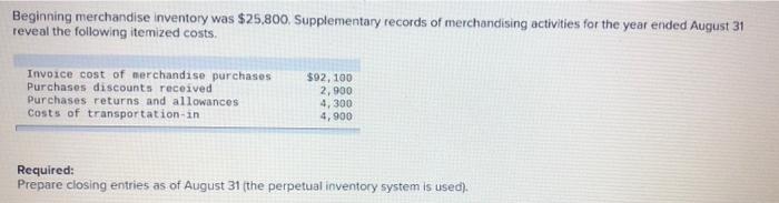 and returns LO C2, P3 Valley Company's adjusted trial balance on August