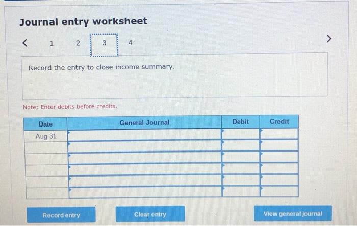 advertising expense. It categorizes the remaining expenses as general and administrative. Credit