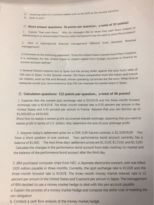 flows instead of distributing it to shareholders? discuss what mechanism may be