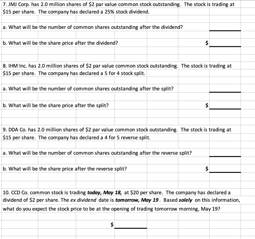 Does someone know how to do these? Please highlight answers thx Will