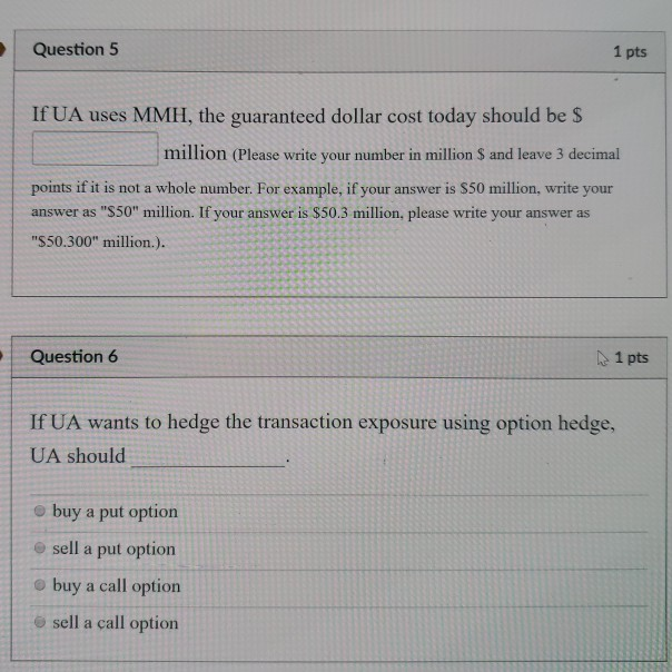 need an answer to, #8 only. These are the other questions in