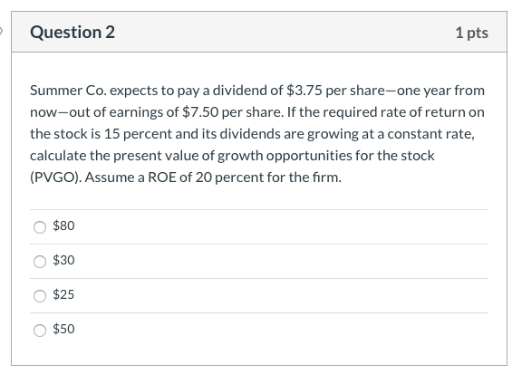 Please with full explained steps Question 2 1 pts Summer Co.