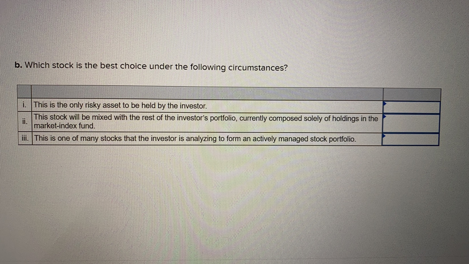 and B. The risk-free rate over the period was 8%, and the