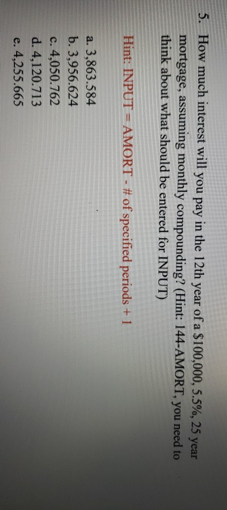 what is BA II plus? 5. How much interest will you