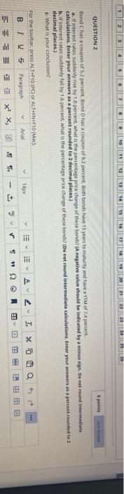  3 . 13 12 15 6 points QUESTION 2 Bond Chas