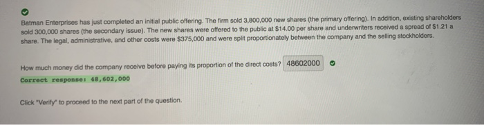 part A and B are given for part c Batman Enterprises