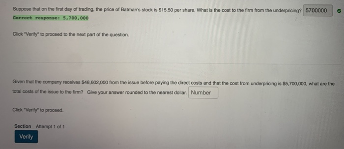 has just completed an initial public offering. The firm sold 3,800,000 new