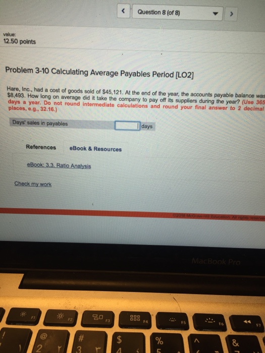 In, had a cost of goods sold of $45, 121. At the
