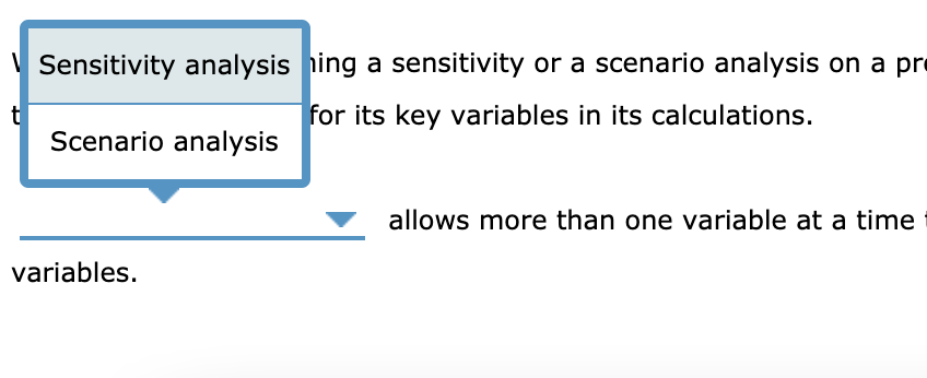 this type of project rarely exists. When a project's cash flows, or