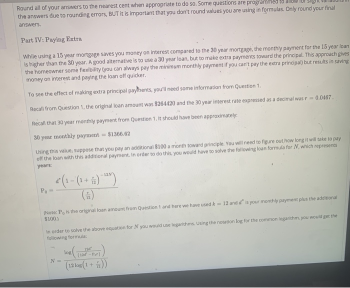 a 15 year loan and compare them to the 30 year loan