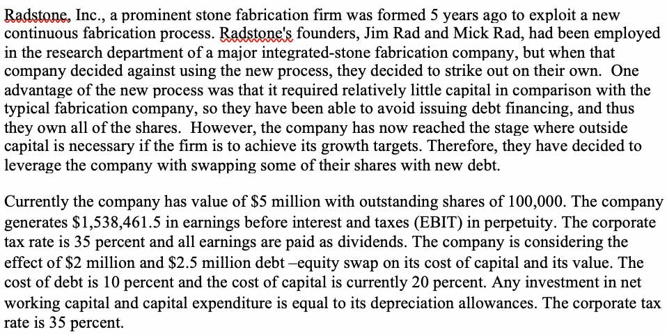 Please help with case study! A breakdown would be greatly appreciated as