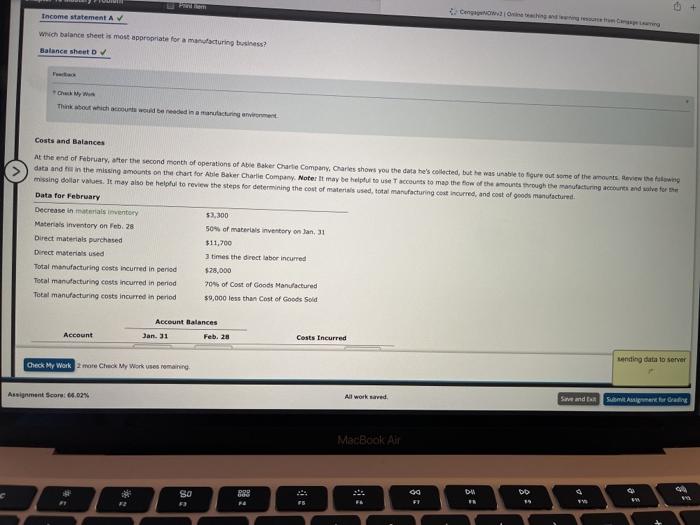 to set up his inventory, how to classify the cost of his