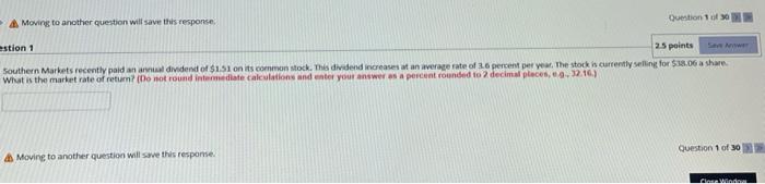 Question 10 A Moving to another question will save this response