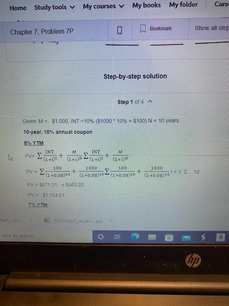 Can you explain to me how to do the calculation of
