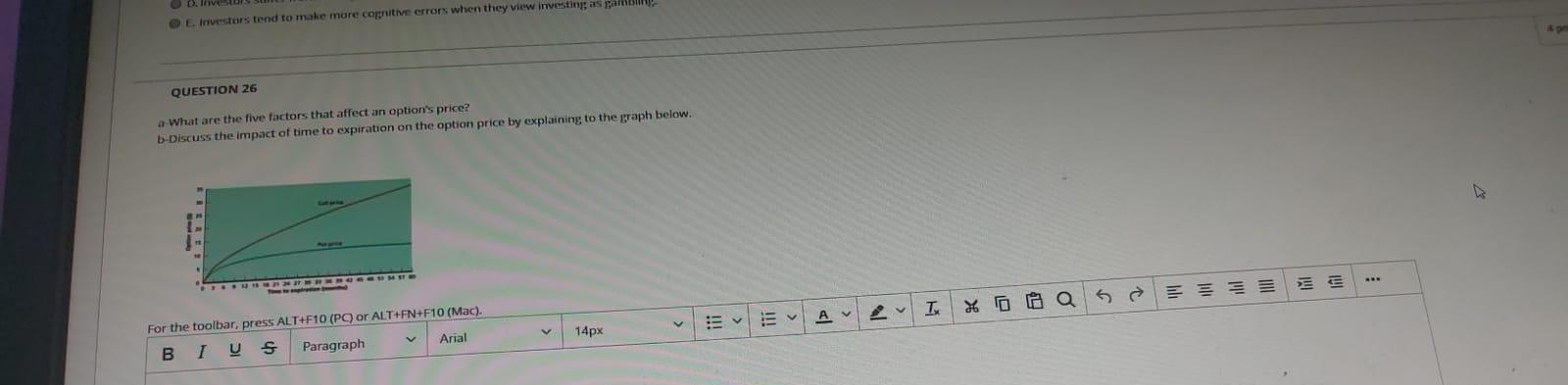 O E Investors tend to make more conuitive errors when they