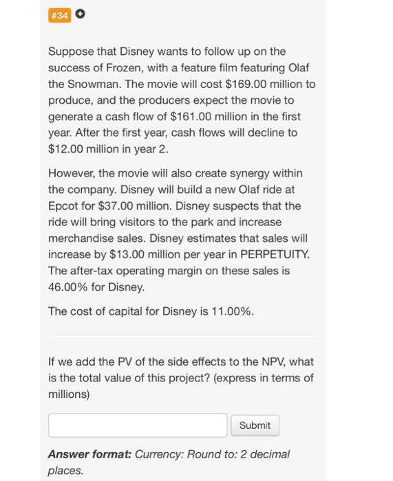 34! i need the CORRECT answer asap! I will give a thumbs