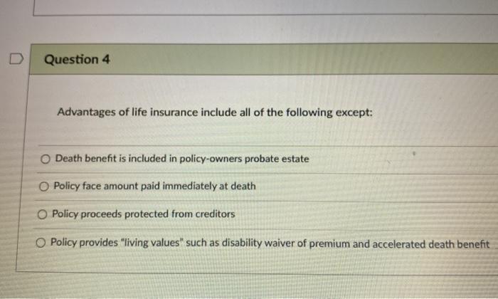 government O Policyholders 2 pts Question 3 What is the primary Johnson
