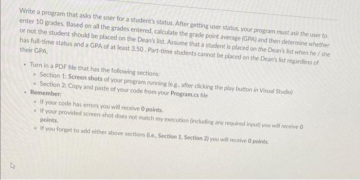 "c# and using For-loop" Write a program that asks the user for