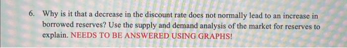  Why is it that a decrease in the discount rate does
