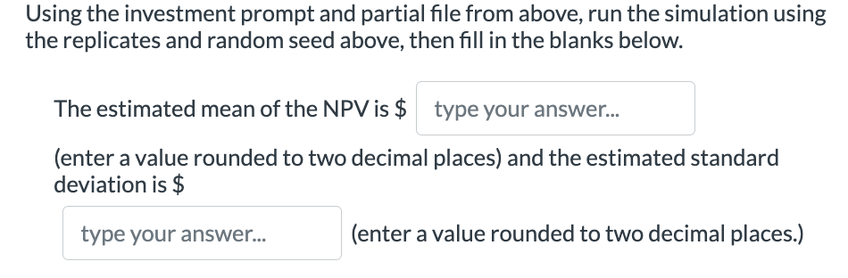 are considering a ten-year investment project. At present, the expected cash flow