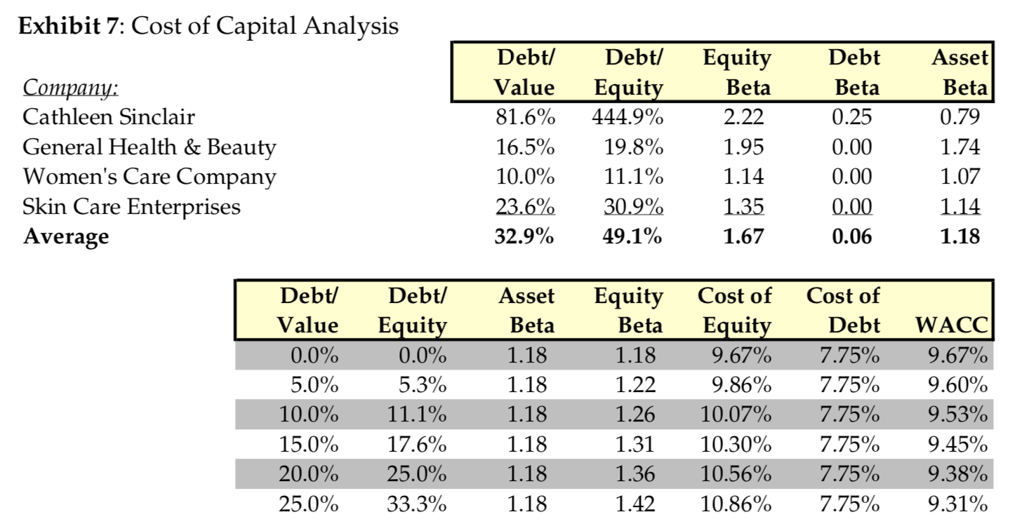 Investment Proposal The investment proposal in Hansson's hands included the following elements: