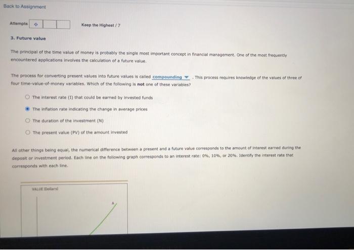 Back to Assignment Attempts Keep the Highest / 7 3. Future