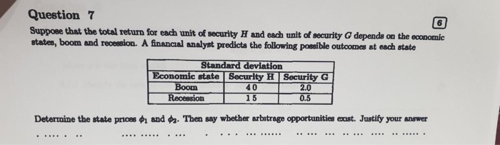 curity and each unit of security G depends on these staten, boom