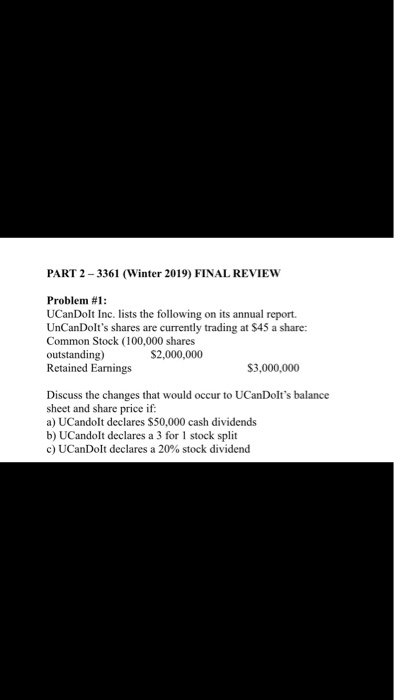 $24 a) How much will PC receive in total from selling the