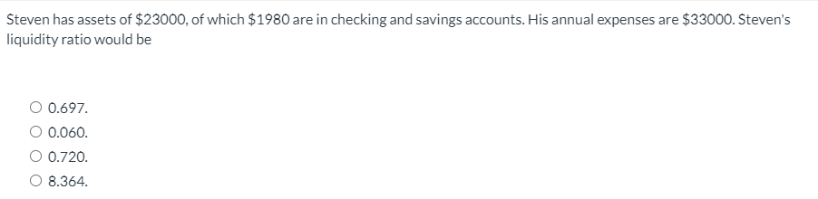 in a personal cash flow statement? Tax refund O Alimony received O