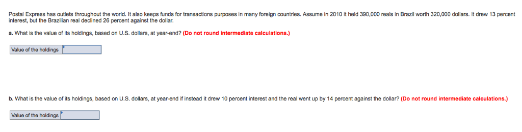 Postal Express has outlets throughout the world. It also keeps funds