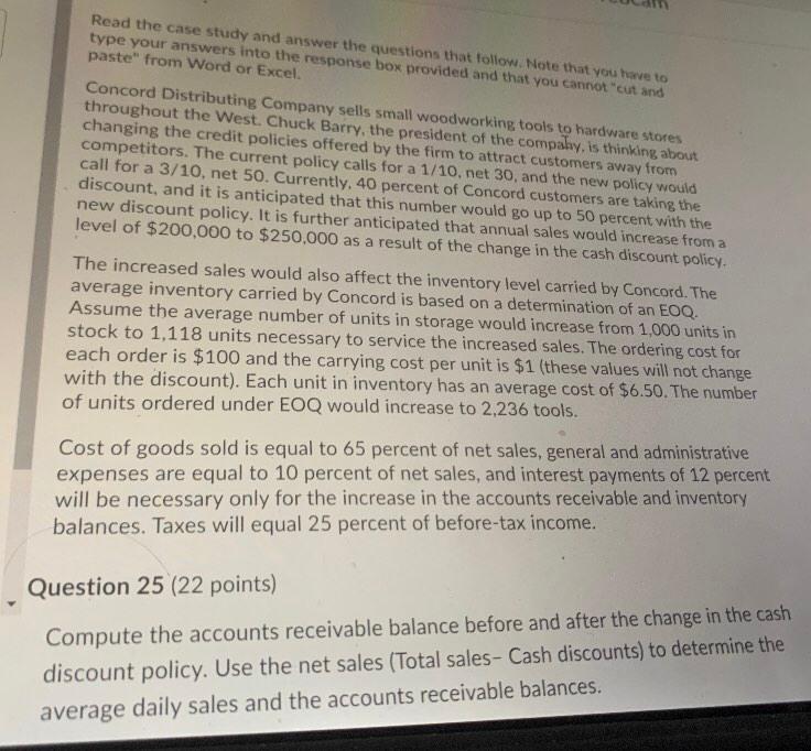  Read the case study and answer the questions that follow. Note