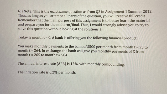  6) (Note: This is the exact same question as from Q2