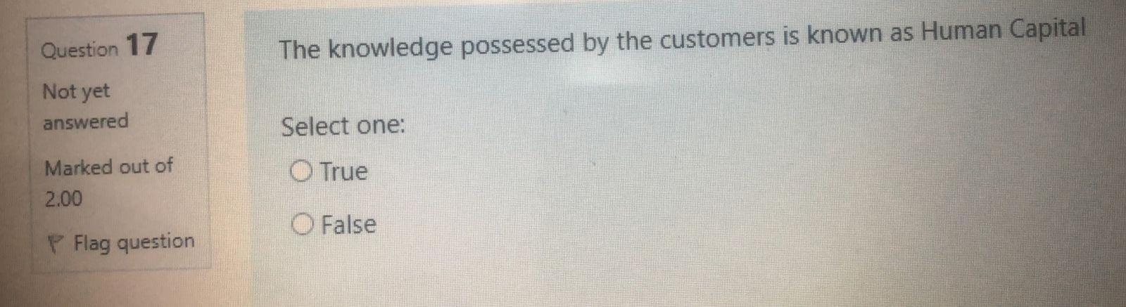 OA Contributors Marked out of 2.00 Flag question O B. All the