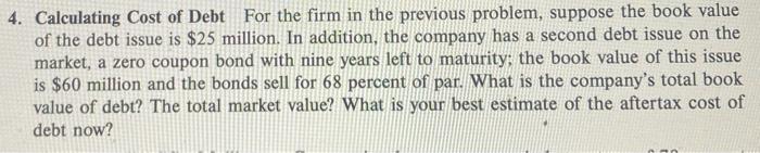  just need number 4 but it uses problem 3 as previous