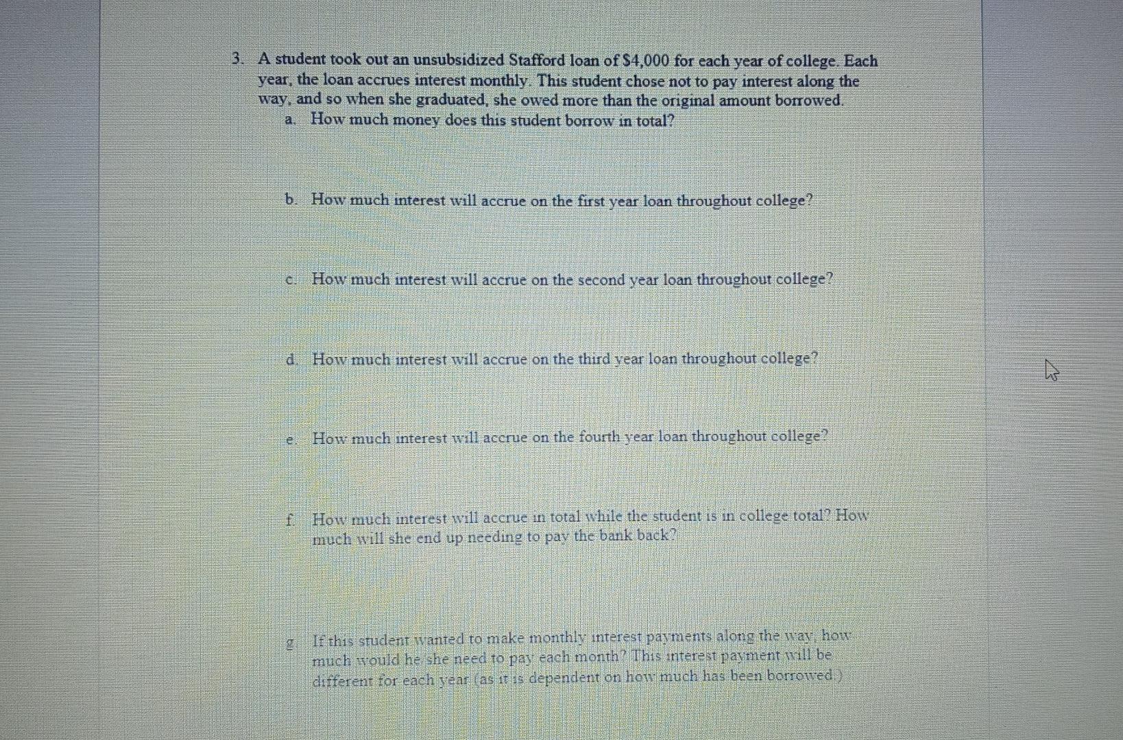 to Student Loans is a great resource for understanding loans. Generally, there