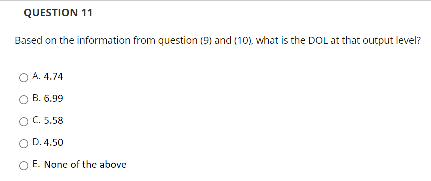 The project produces items that sell for $1,420 each, with variable costs