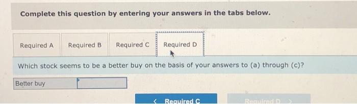 Return Aggressive Defensive Stock D Scenario Bust Boom Market -94 30 Stock