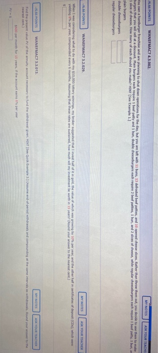 hamburger franchise and are planning to shut down operations for the day,