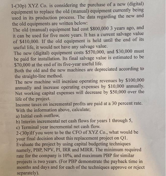 In order to do the 2nd question, it is necessary to know