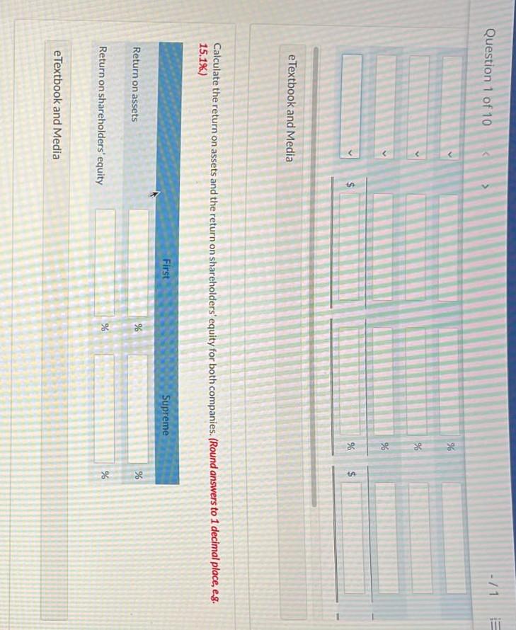 of 10 View Policies Current Attempt in Progress (Common-size analysis and differences