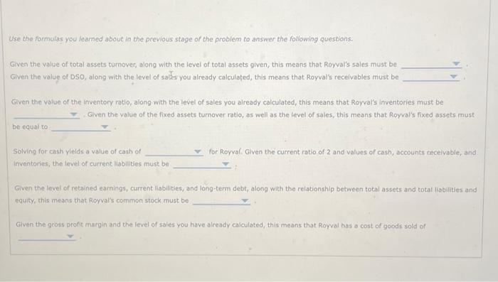 Accounts receivable Inventories Fixed assets Total assets Sales Current Liabilities Long-term debt
