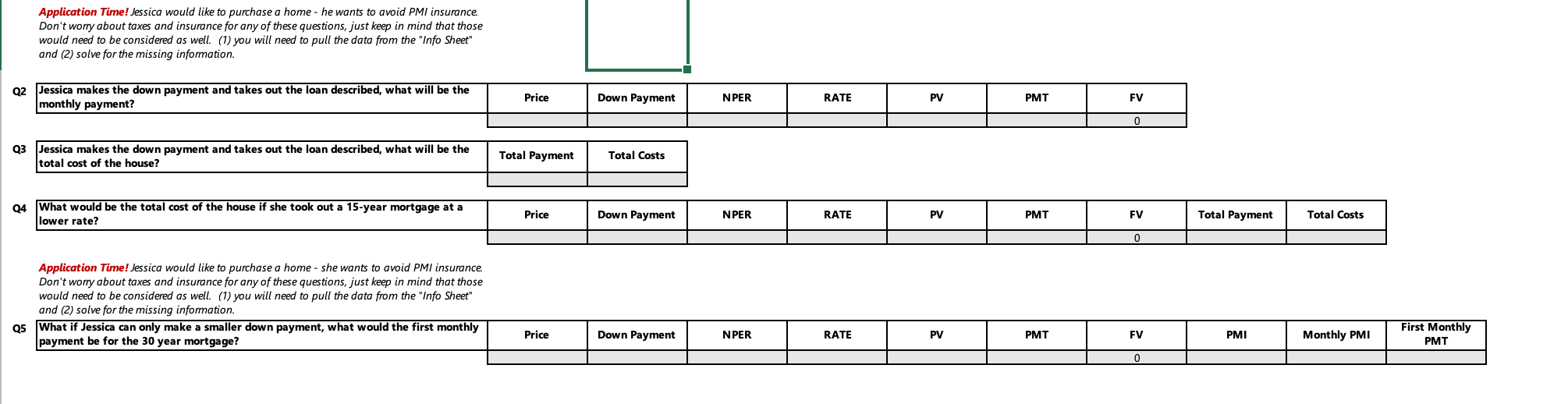 to shop and determine borrowing costs for large purchases y=x