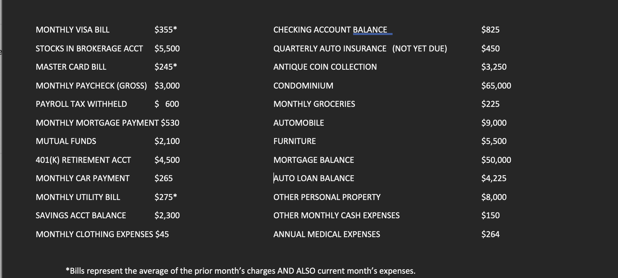 Using the information below answer the following Questions : 2) What is